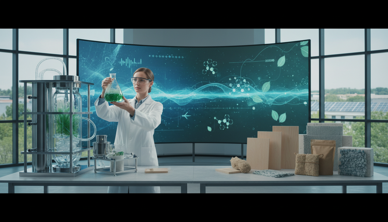 Gli ingegneri chimici e l’innovazione nei materiali sostenibili