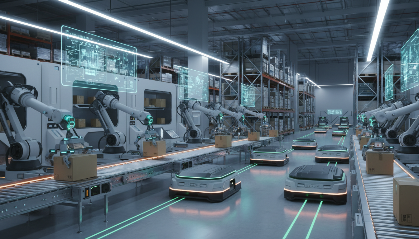 Logistica industriale 4.0 trasformare i processi con automazione e robotica