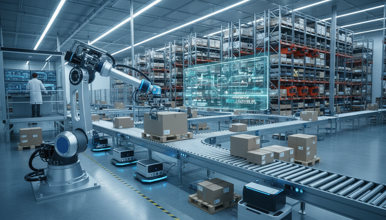 Logistica industriale 4.0 trasformare i processi con automazione e robotica