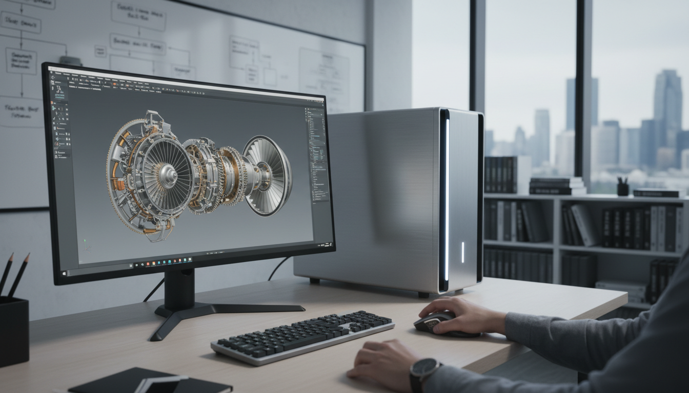 Computer per ingegneria meccanica: workstation da gaming o soluzioni professionali CAD-CAM?