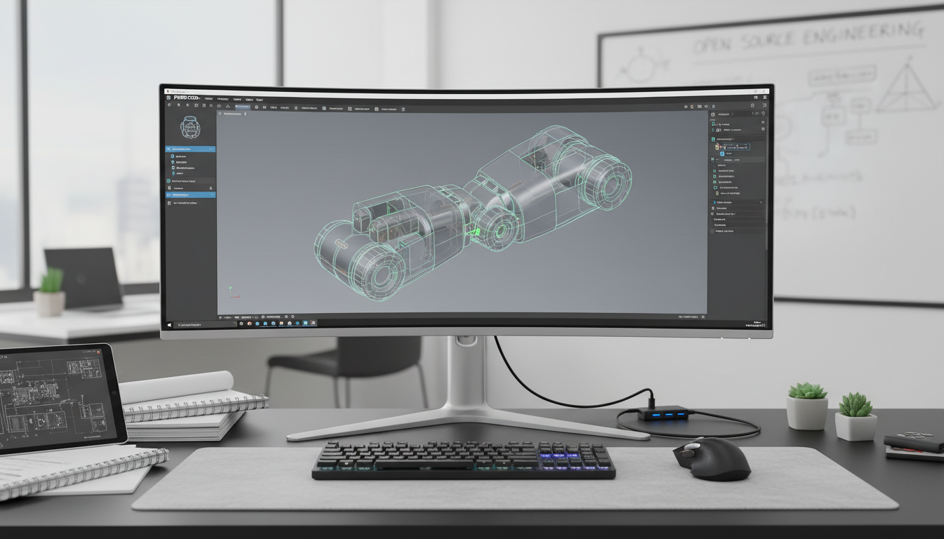 Software open source per ingegneri meccanici quali alternative a SolidWorks e AutoCAD